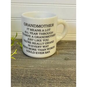 Grandmother mug double sided- vintage grandma mug- gift for grandma